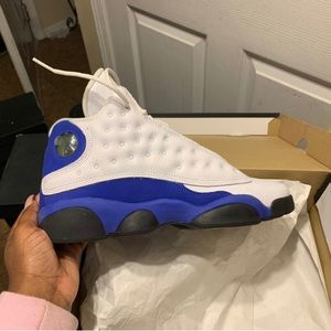 Jordan royal blue and white 13s
